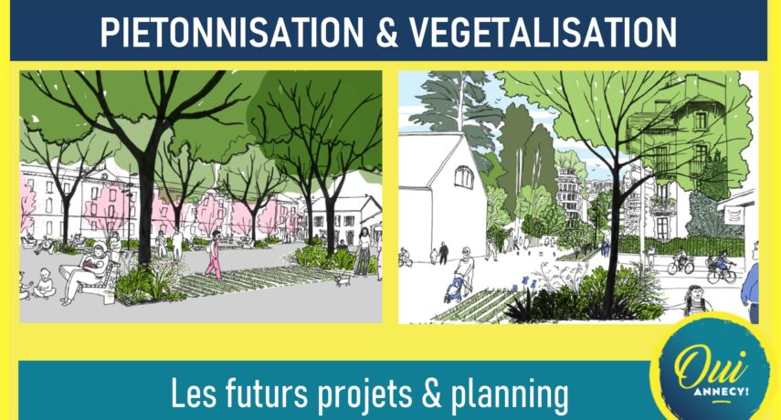 piétonnisation végétalisation futurs projets piétonnisation végétalisation futurs projets