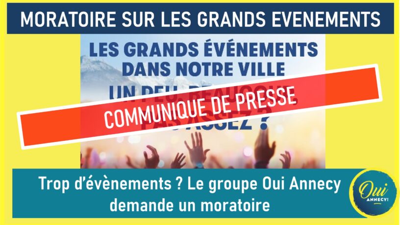 moratoire grands évènements annecy
