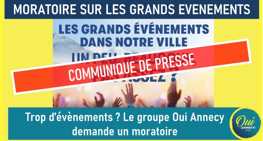 moratoire grands évènements moratoire grands évènements annecy