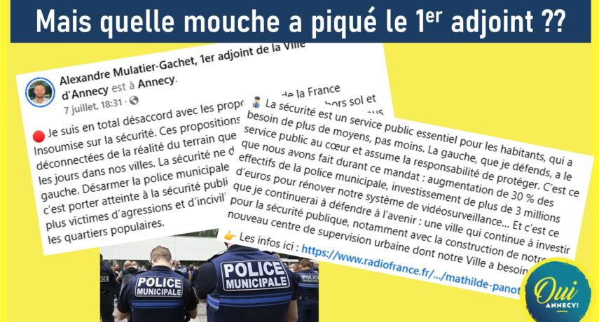 quelle mouche a piqué AMG alexandre tacle LFI